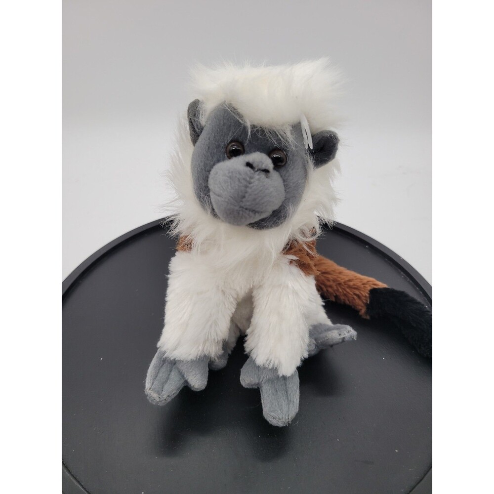 Vintage Wild Republic Plush Hanging Tamarin Monkey 8” Long Tail
